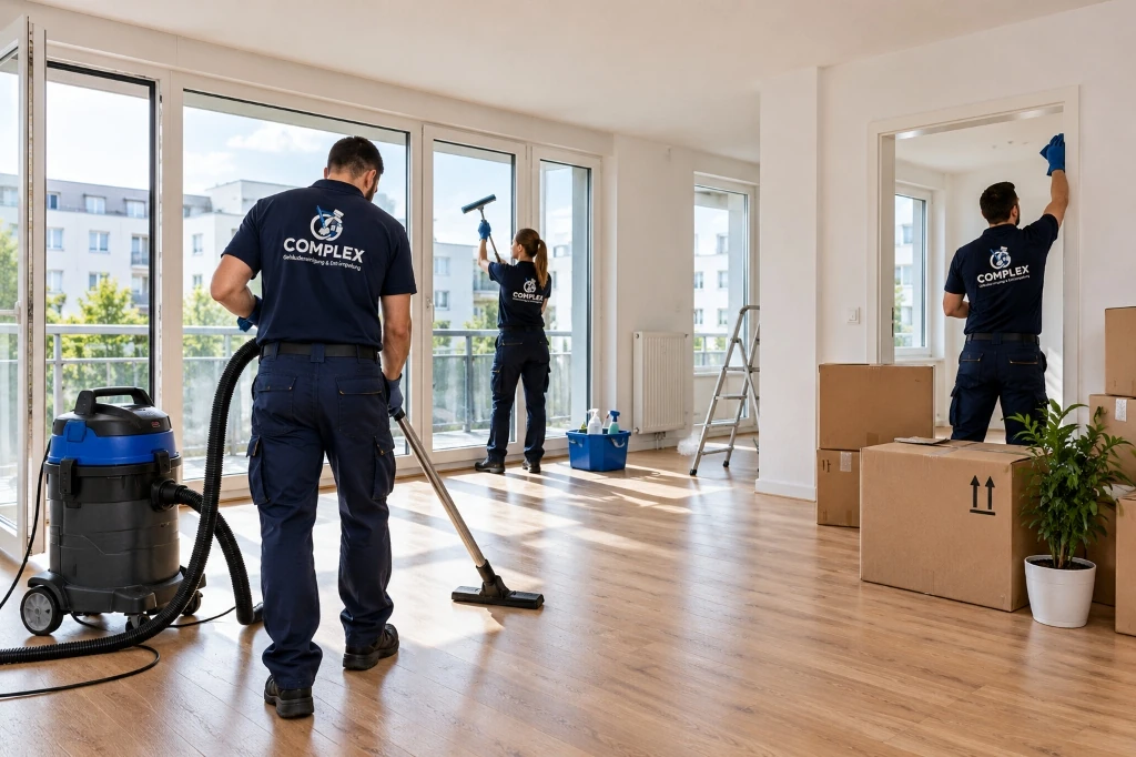 COMPLEX Umzugsreinigung und Endreinigung mit Übergabegarantie für Wohnungen und Häuser in Schwabach und Nürnberg